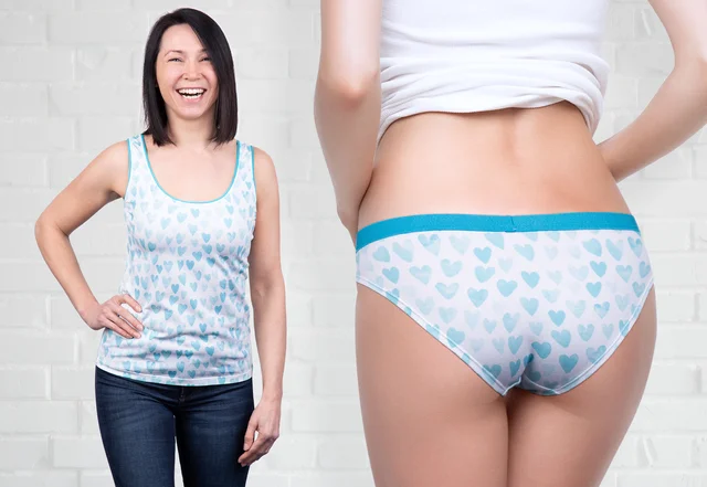 Schnittmuster Damentop & Slip Unterwäsche für Damen selbernähen