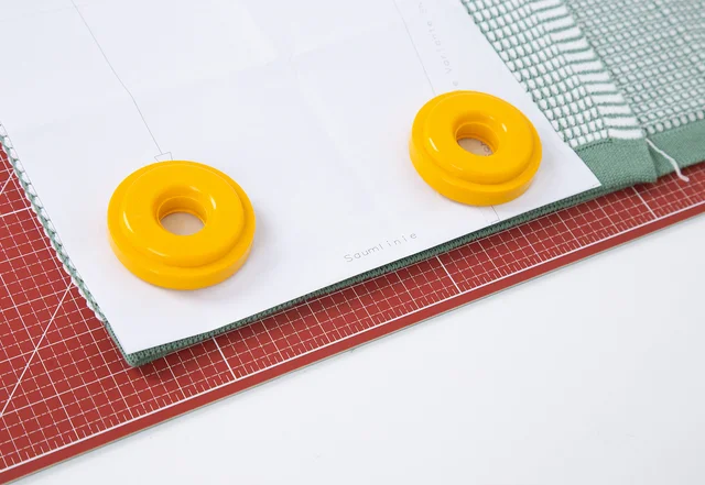 Strickpanele Pullover Bundkante Saum zuschneiden