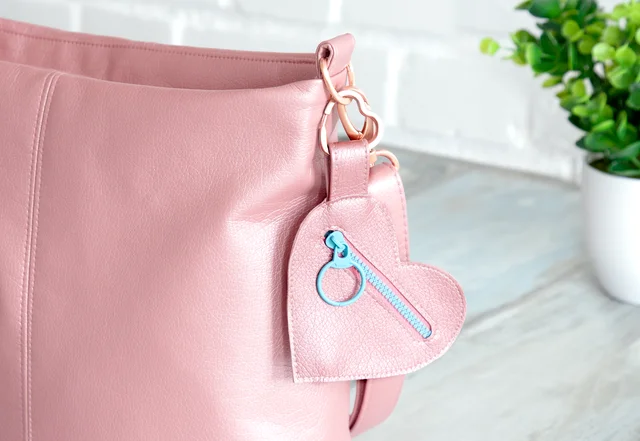 Herz-Täschchen DIY Geschenkidee selber machen