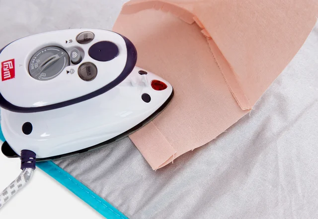 Behelfsmaske Anleitung bügeln