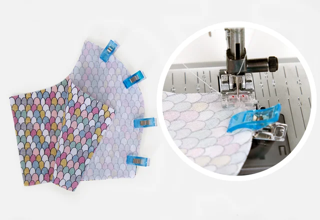 Behelfsmaske nähen Wonderclips