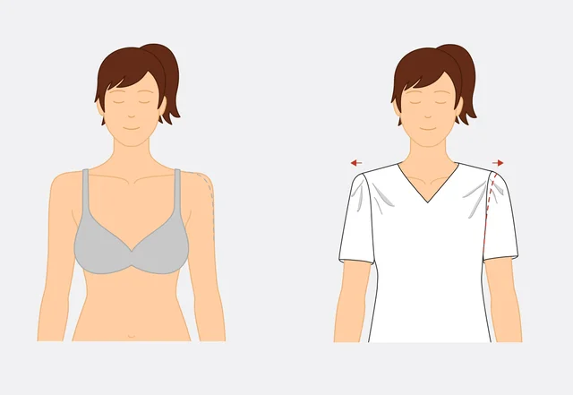 Anleitung breite Schultern Schnittmuster anpassen