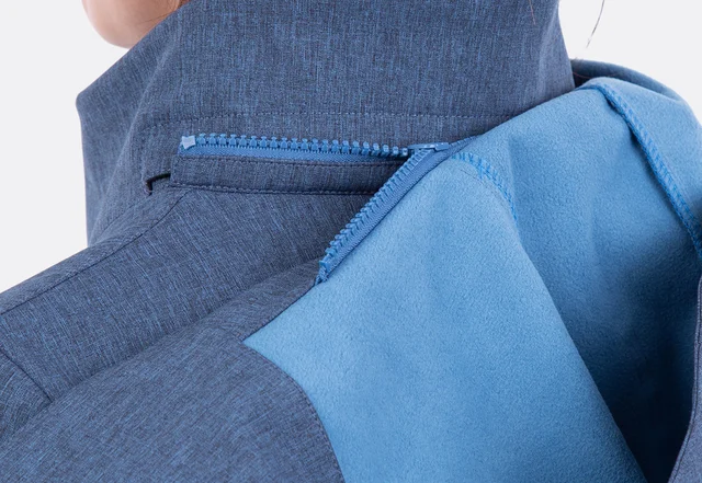 Schnittmuster Softshelljacke abnehmbare Kapuze Reißverschluss