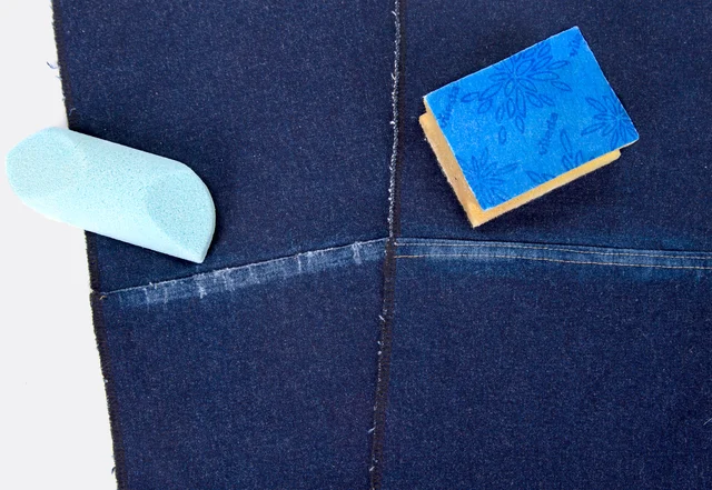 Used Look Jeans - Nähte ausbleichen Used Look Jeans - Nähte ausbleichen