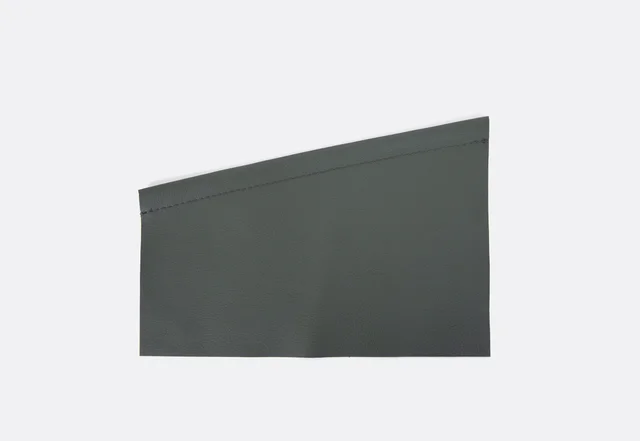 Tablethülle nähen: Kante der Tasche absteppen