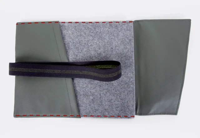 Tablethülle Seitennähte schließen