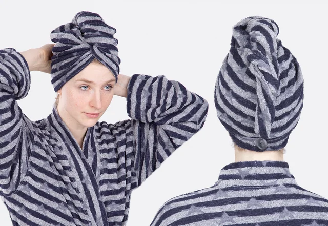 Turban Handtuch, einfaches DIY Nähprojekt 