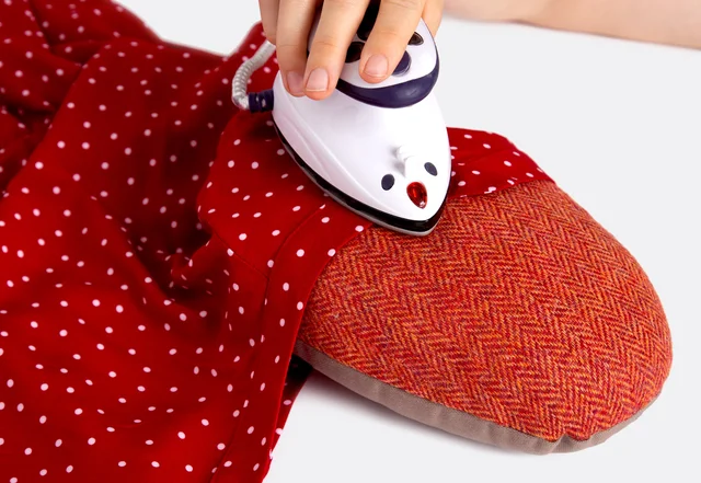 Rundungen mit Bügelei ausbügeln