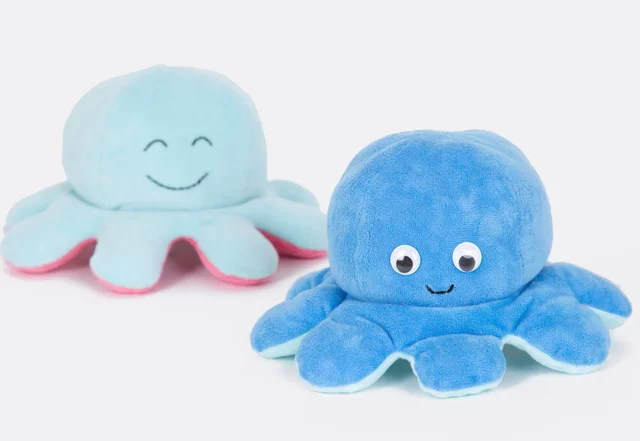 Wende Oktopus selber nähen Kinder Geschenkidee