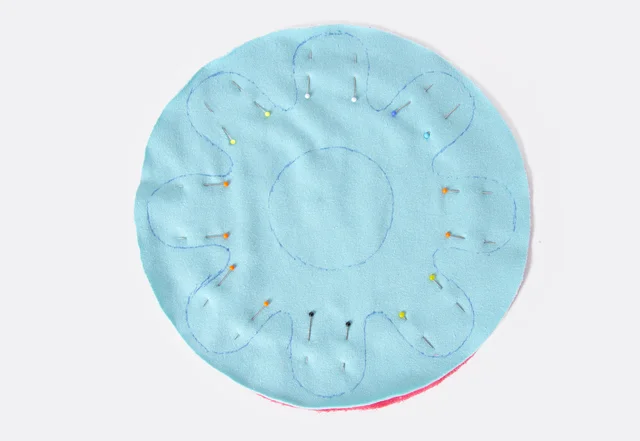 Wende-Oktopus: Kreise aufeinander stecken