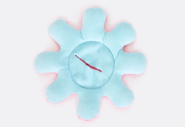 Wende-Oktopus: Kreis abnähen