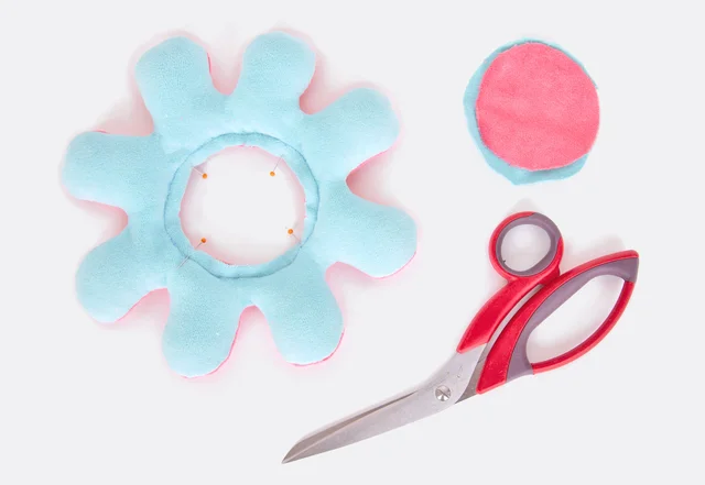 Wende Oktopus Tentakeln zurückschneiden