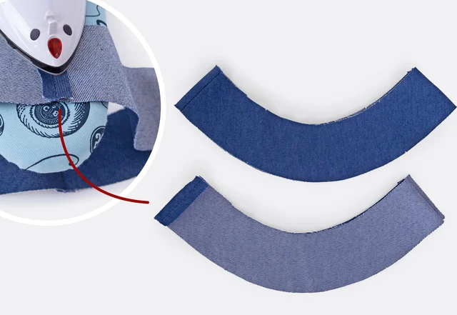 Bucket Hat Krempe nähen