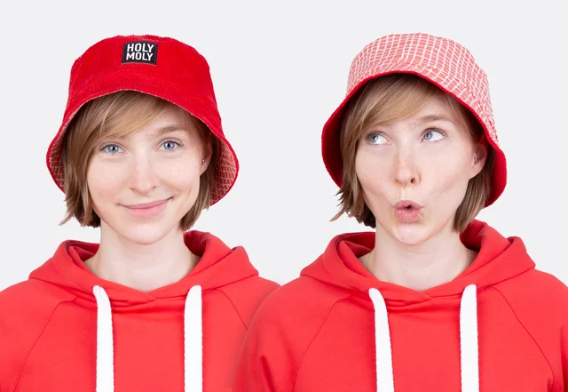 Schnittmuster Wendehut Bucket Hat 2 Seiten