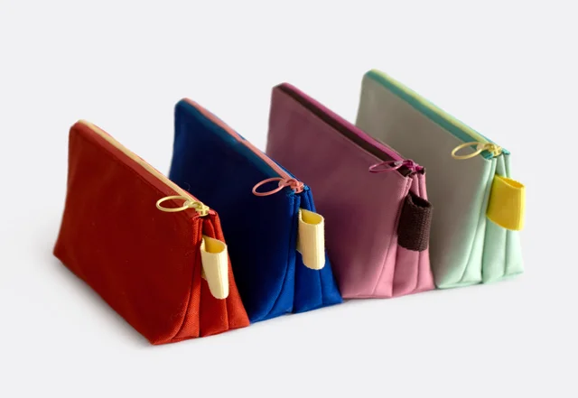 Gratis-Schnittmuster Kosmetiktasche raffiniert mit Kammern