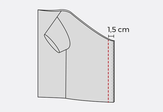 Crop Top mit Tunnel für Raffung nähen