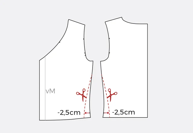 Crop Top Tutorial Shirt schmaler