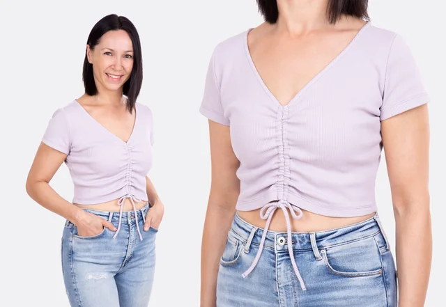 Nähanleitung Shirt Crop Top Patternhack DIY