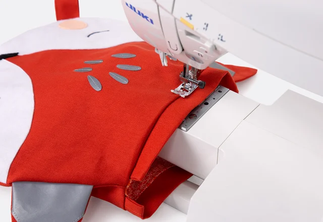 Rucksack mit Tunnel absteppen Nähanleitung