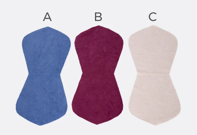 DIY Nackenkissen Anleitung Schnitteile