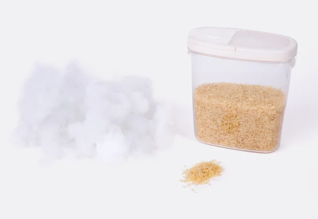 Anleitung Weihnachtswichtel Füllung Watte Reis