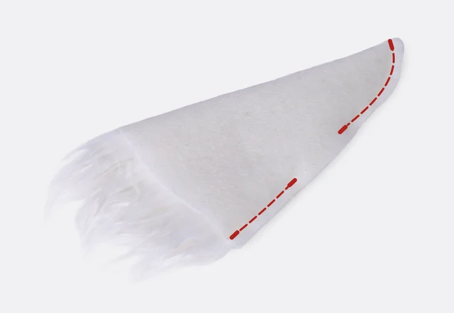 Wichtel mit Bart aus Fell selber nähen