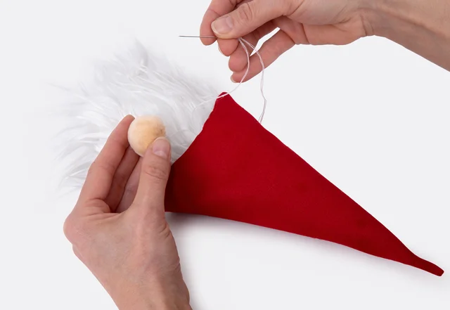 Wichtel mit Bart und Knollnase nähen Anleitung