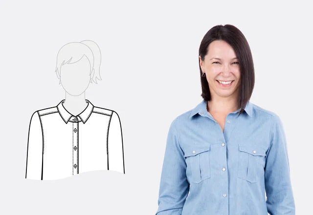 Ausschnittformen Hemdkragen