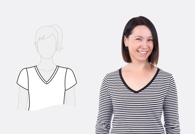 Ausschnittformen V-Ausschnitt