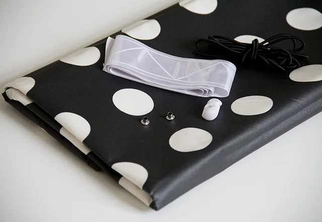 Kindersitz Fahrrad Überzug nähen Materialien