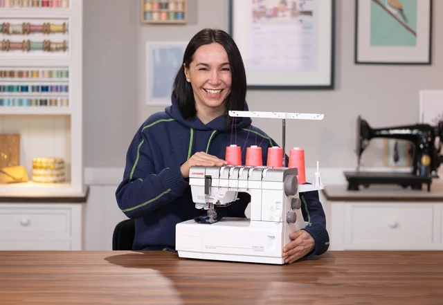 Covermaschine pattydoo Empfehlung Janome 3000