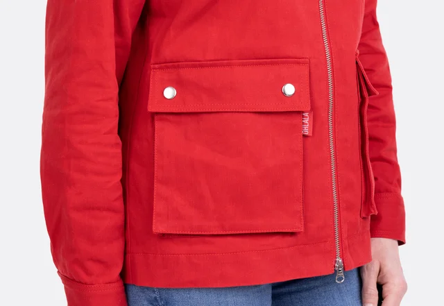 Cargojacke Blasebalgtasche Tutorial zum Selbernähen