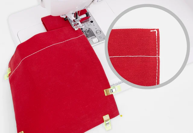 Cargotasche Eingriff nähen DIY-Tutorial