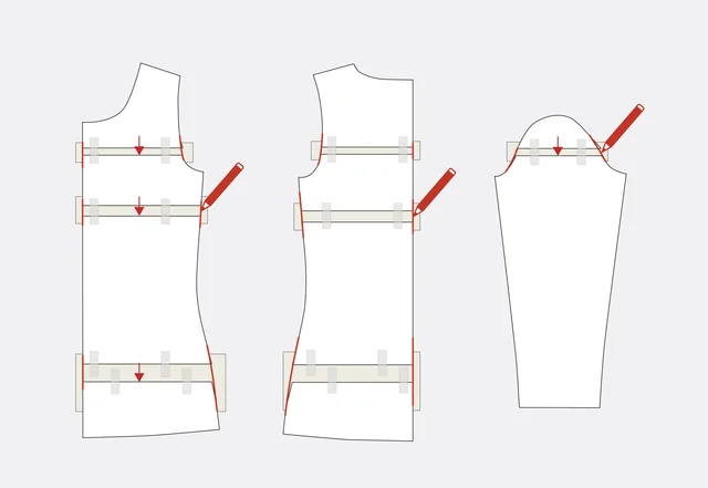 Oberteil für Langgröße anpassen Länge einfügen Tutorial