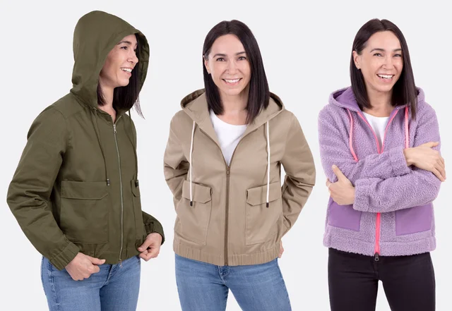 Anorakjacke für Übergang Nähen Tipps & Ideen Anorakjacke für Übergang Nähen Tipps & Ideen