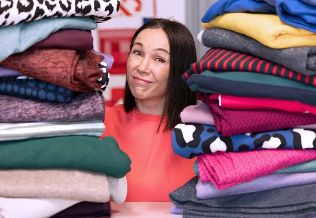 Ordnung im Nähzimmer Tipps zur Aufbewahrung und Stofflabel