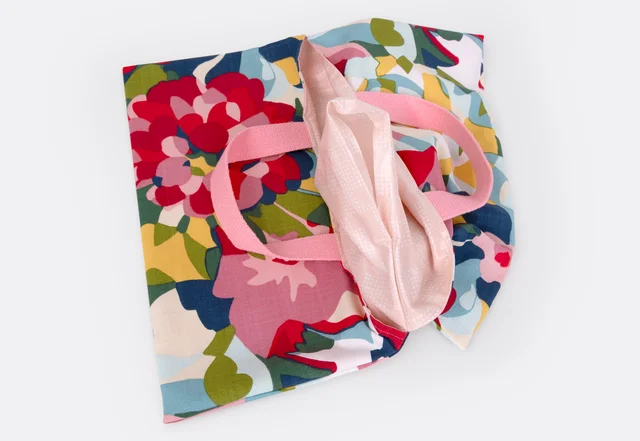 Kuchentasche Nähanleitung Wendeöffnung