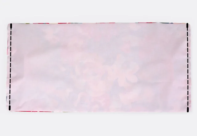 Schnittmuster Kuchentasche selber nähen Anleitung Naht