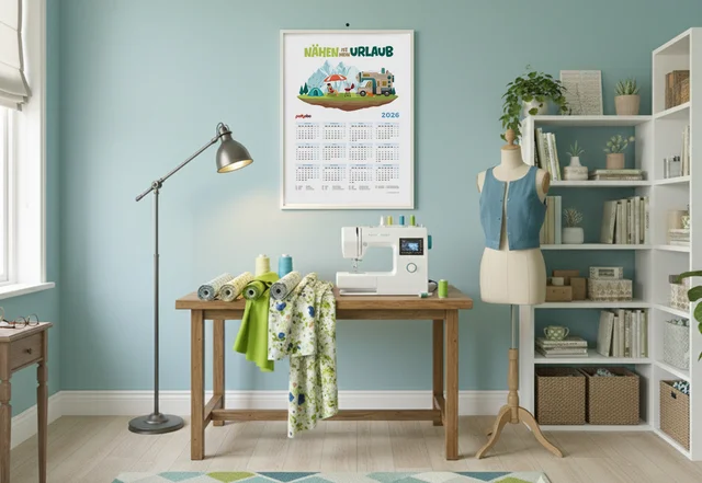 pattydoo Nähkalender 2026 zum selber Ausdrucken