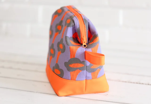 Beauty Bag zum Aufklappen selber nähen