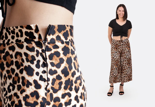 Anleitung Hose Reißverschluss verdeckt einnähen