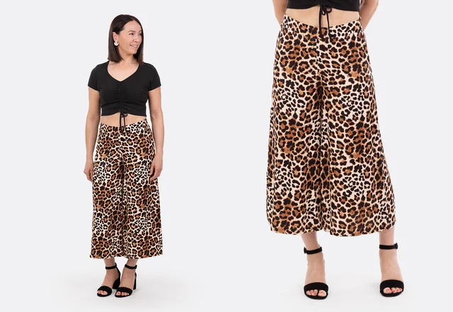 Culotte Hose Anleitung Schnittanpassung Webware