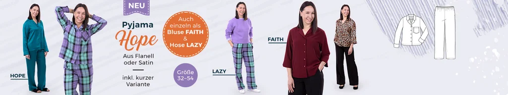 Schnittmuster Pyjama "Hope" selber nähen