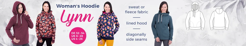 sewing pattern women's hoodie