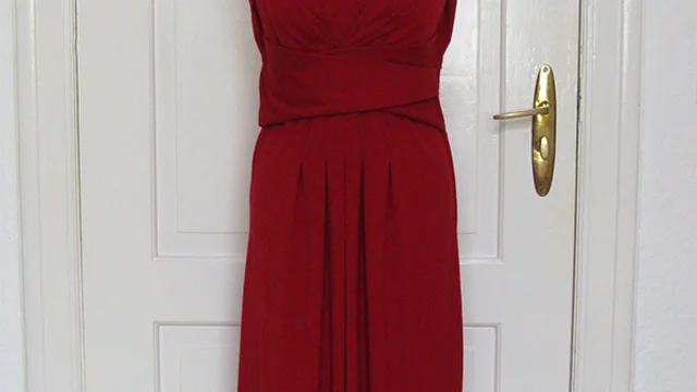 Weihnachtskleid selbst genäht