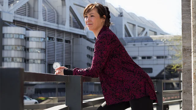 Schnittmuster Cardigan mit Rollsaum