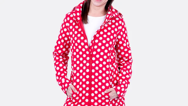 damenjacke_softshell_polkadot_retro_naehen