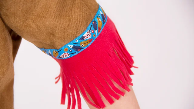 Indianerkostüm mit Fransen DIY
