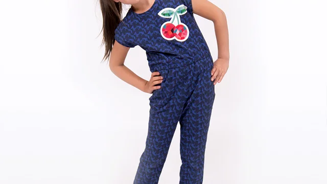 Jumpsuit Kinder Anleitung und Schnittmuster