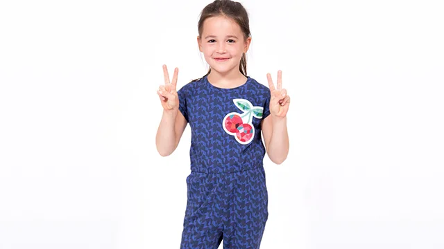 Jumpsuit Kinder Jersey nähen